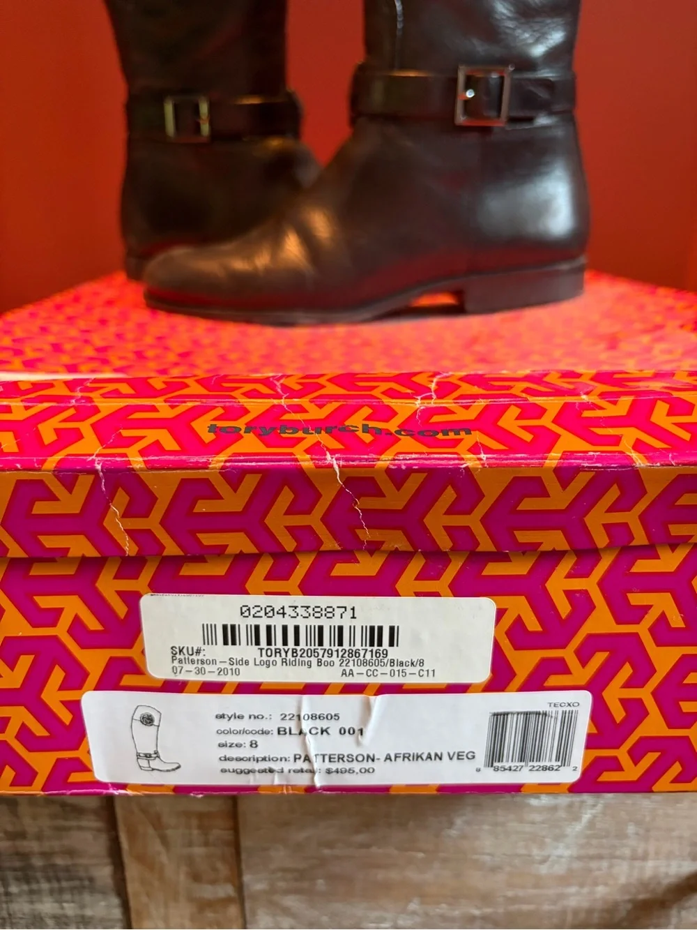 Tory Burch Patterson Riding Boots